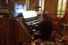 Jacques Boucher au grand orgue
