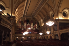 Le grand orgue vu du sanctuaire